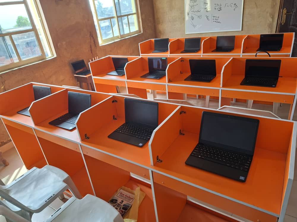 The Hills-Grace Schools computer laboratory