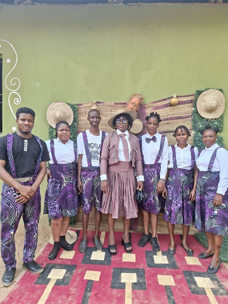 Cultural drama presentation at Hills-Grace Schools