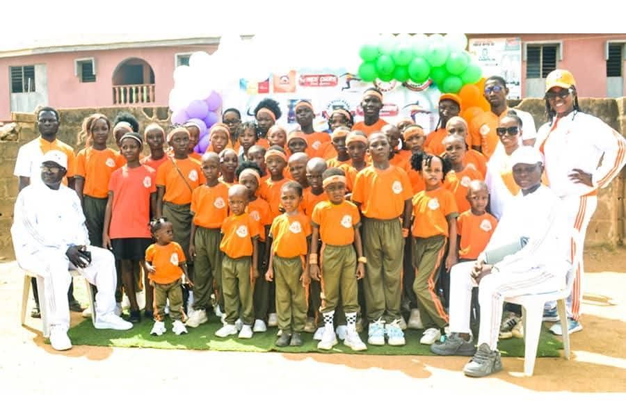 Orange House team at Hills-Grace Schools