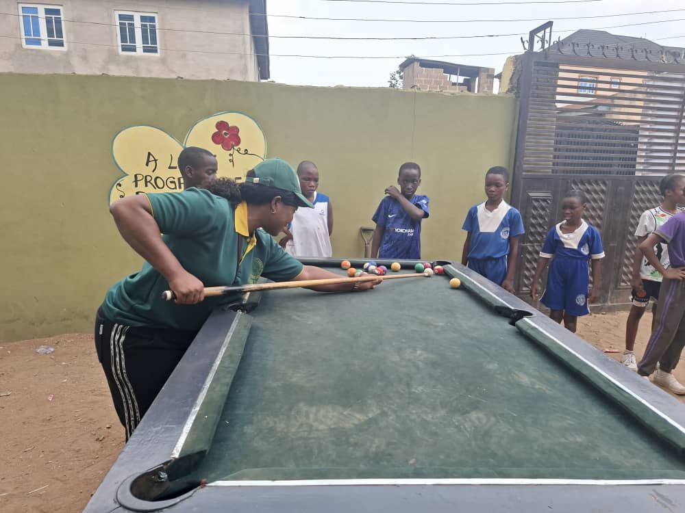 The Hills-Grace Schools recreation room